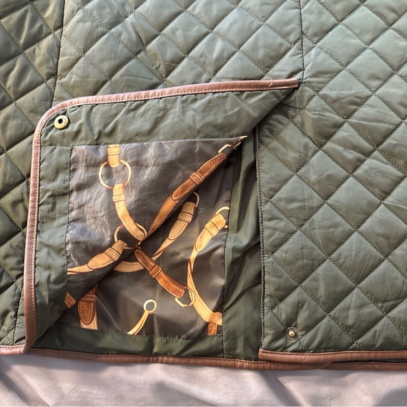 RALPH LAUREN Lauren Women Diamond Quilted Jacket Litchfield Coat Mid Length 3X - Picture 11 of 15